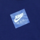 felpa girocollo uomo jumpman crew BLUE VOID/SIGNAL BLUE