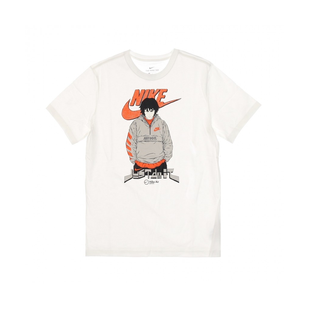 maglietta uomo air tee manga futura man WHITE