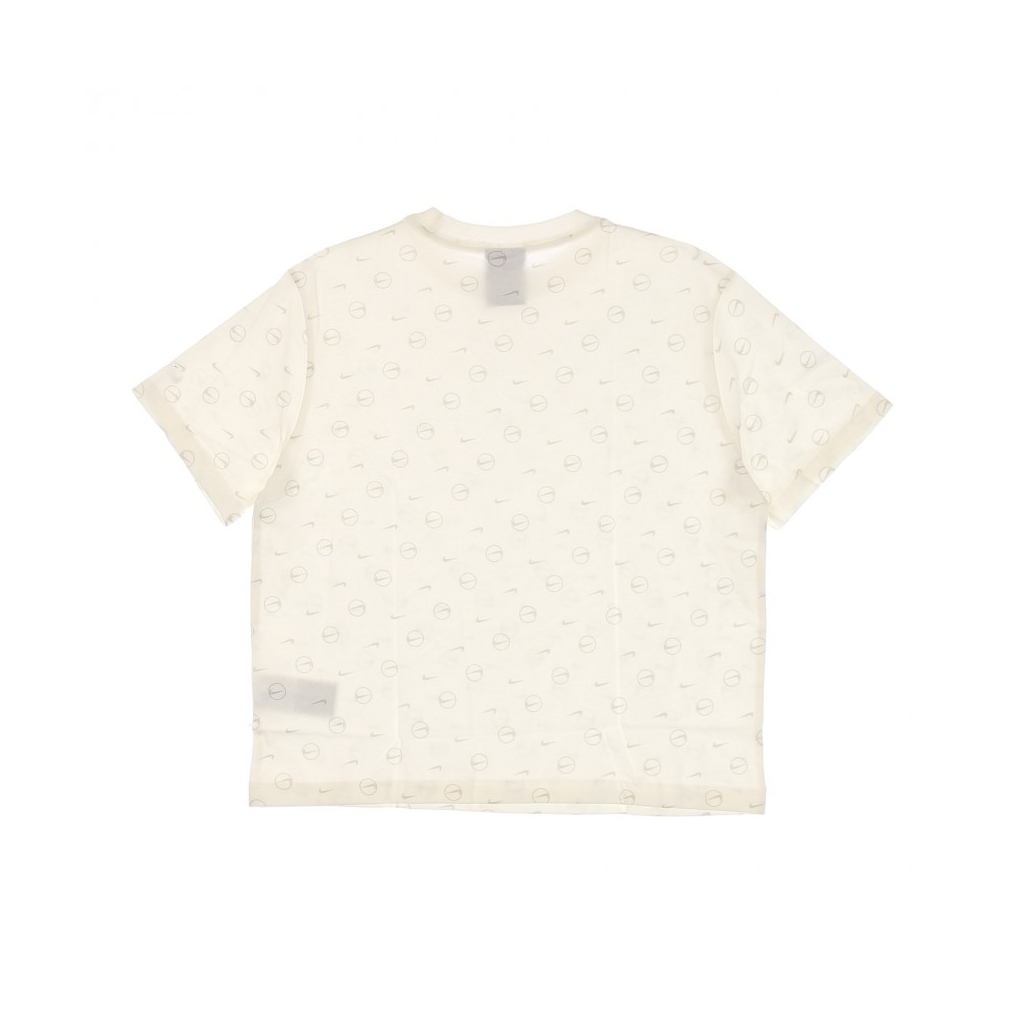 maglietta donna w sportswearnsw boyfriend  tee all over print pack SAIL/LIGHT BONE