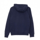 felpa cappuccio zip uomo sportswear club hoodie MIDNIGHT NAVY/MIDNIGHT NAVY/WHITE