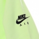 felpa cappuccio uomo sportswear air hoodie LT LIQUID LIME/KEY LIME/BLACK