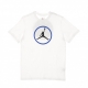 maglietta uomo m jordan race sport dna hybrid crew 2 WHITE