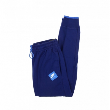 pantalone tuta leggero uomo jumpman fleece pant BLUE VOID/SIGNAL BLUE