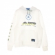 felpa cappuccio uomo m sport dna hybrid pullover hoodie WHITE/UNIVERSITY BLUE