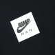 maglietta uomo jumpman box tee BLACK/WHITE