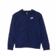 felpa cappuccio zip bambino hoodie club MIDNIGHT NAVY/MIDNIGHT NAVY/WHITE