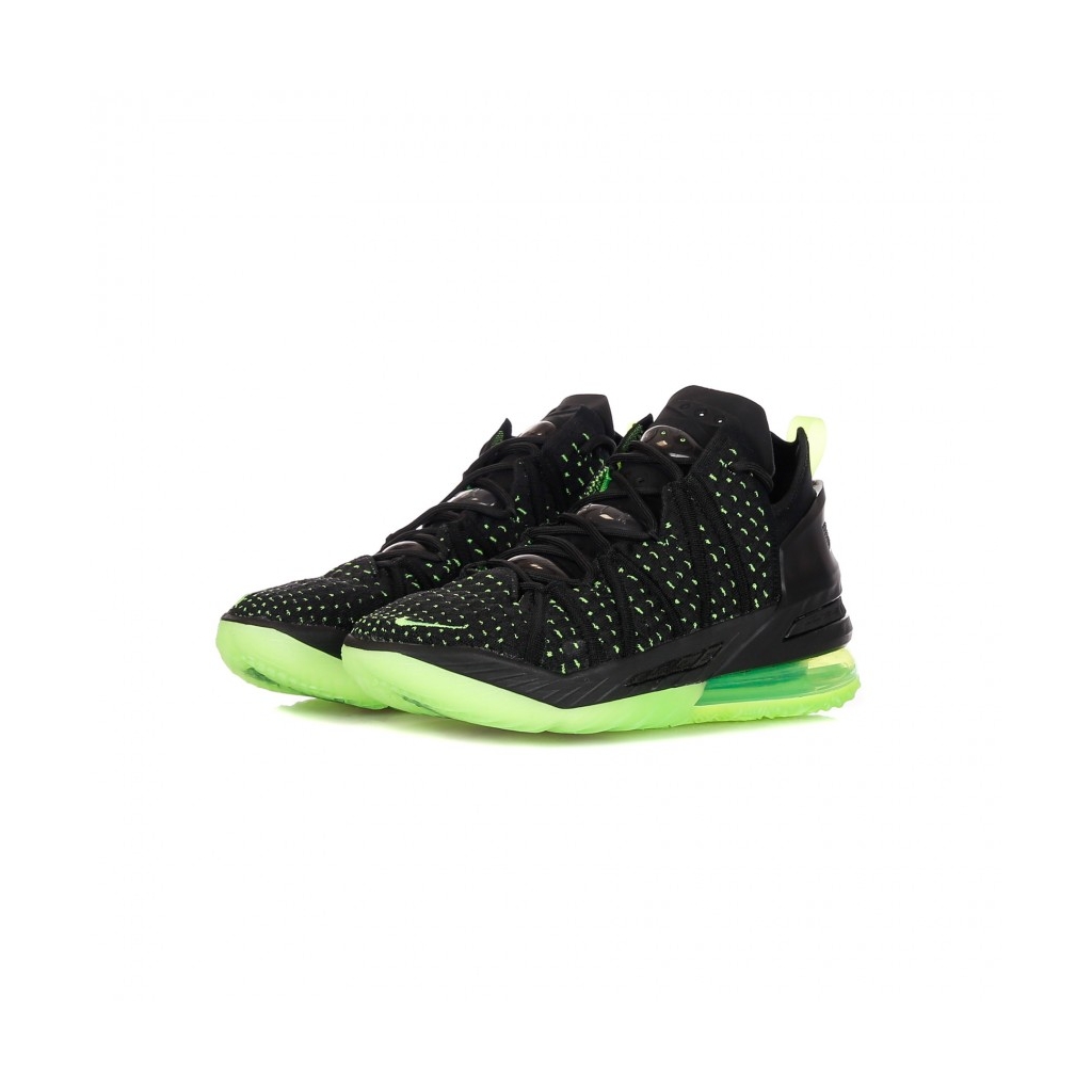 scarpa alta uomo lebron xviii BLACK/ELECTRIC GREEN/BLACK