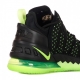 scarpa alta uomo lebron xviii BLACK/ELECTRIC GREEN/BLACK