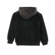 felpa cappuccio bambino jumpman classic arctic fleece po BLACK