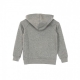 felpa cappuccio bambino jumpman logo pullover GREY HEATHER