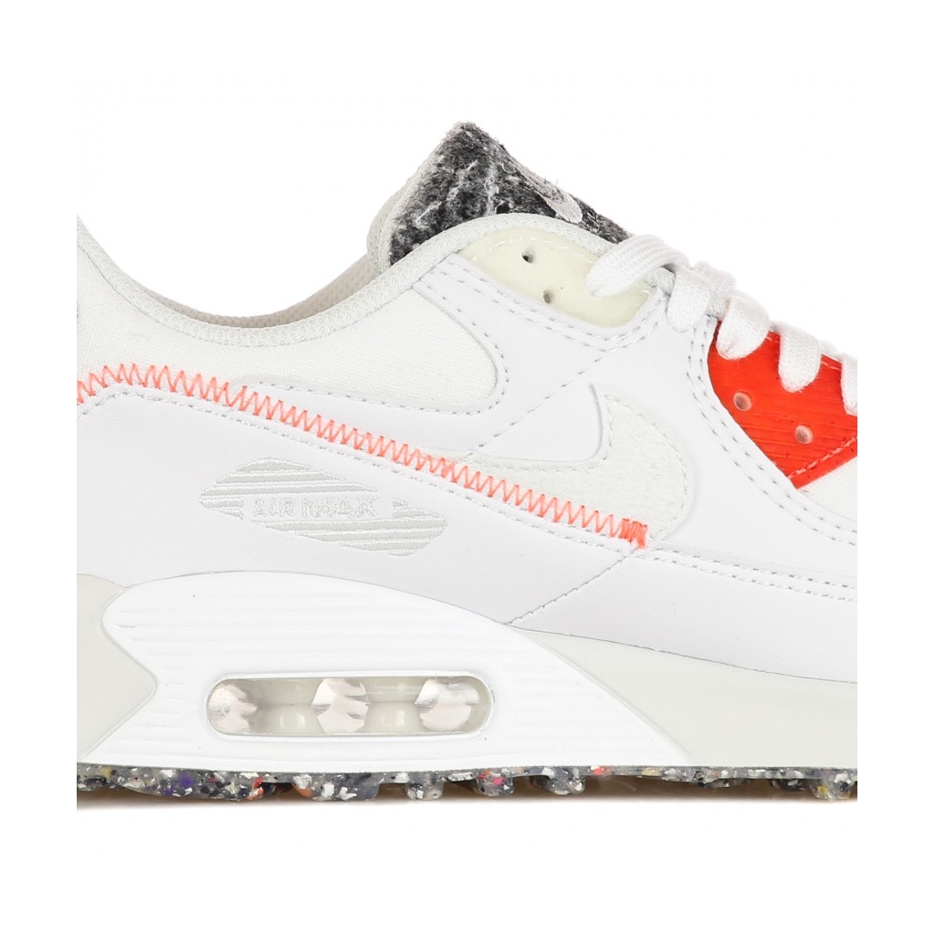 scarpa bassa uomo air max 90 WHITE/PHOTON DUST/BRIGHT CRIMSON