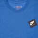 maglietta uomo jumpman graphic crew tee SIGNAL BLUE/BLACK