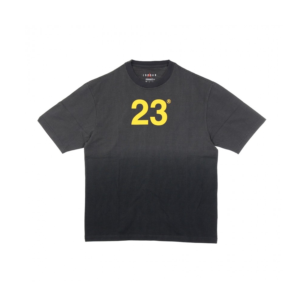 maglietta uomo m j 23 engineered ss tee BLACK/IRON GREY