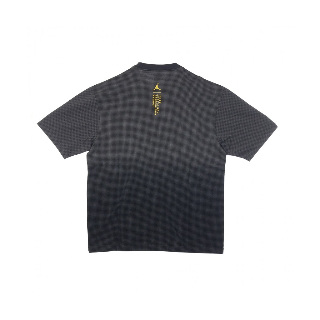 maglietta uomo m j 23 engineered ss tee BLACK/IRON GREY