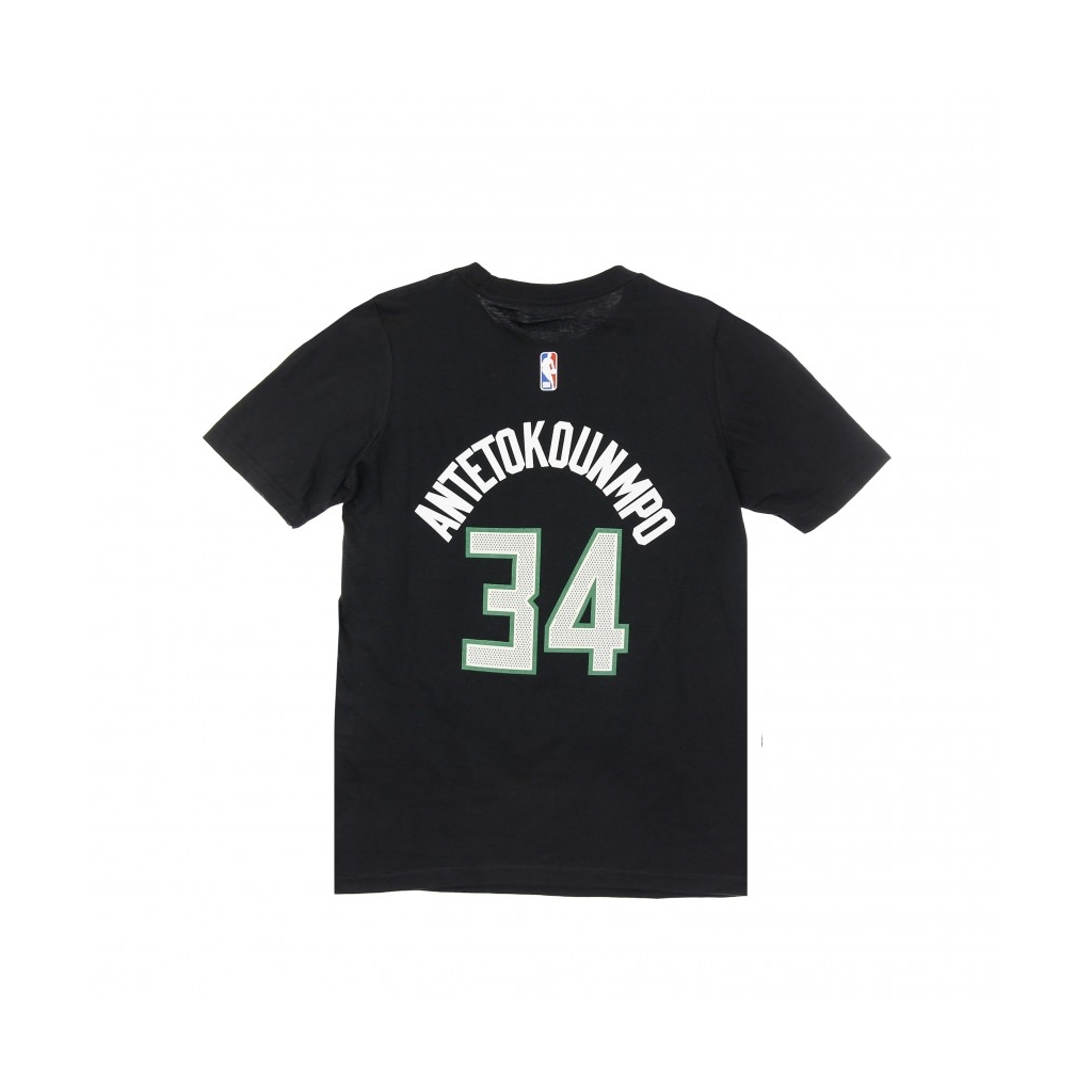 maglietta ragazzo nba number  name tee statement edition no 34 giannis antetokoumpo milbuc ORIGINAL TEAM COLORS