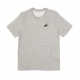 maglietta uomo club tee DK GREY HEATHER/BLACK