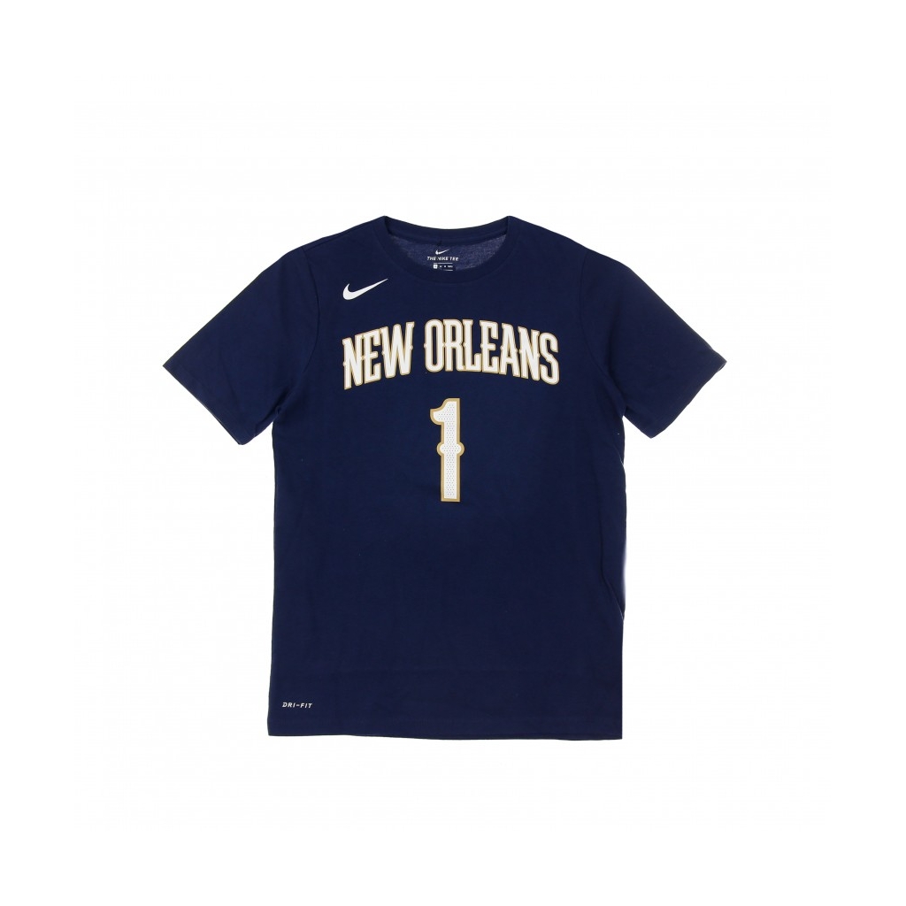 maglietta ragazzo nba number  name tee icon edition no 1 zion williamson neopel ORIGINAL TEAM COLORS