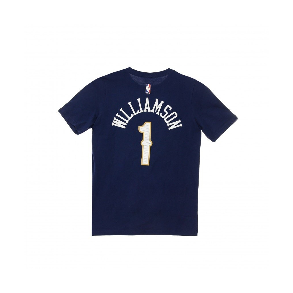 maglietta ragazzo nba number  name tee icon edition no 1 zion williamson neopel ORIGINAL TEAM COLORS