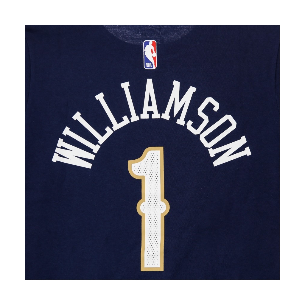 maglietta ragazzo nba number  name tee icon edition no 1 zion williamson neopel ORIGINAL TEAM COLORS