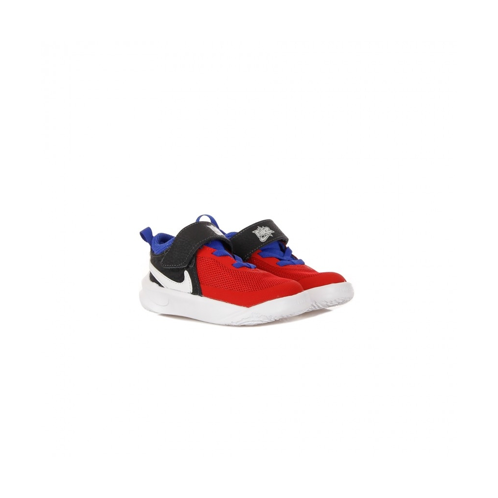 scarpa bassa bambino team hustle d 10 td OFF NOIR/WHITE/UNIVERSITY RED/GAME ROYAL