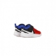 scarpa bassa bambino team hustle d 10 td OFF NOIR/WHITE/UNIVERSITY RED/GAME ROYAL