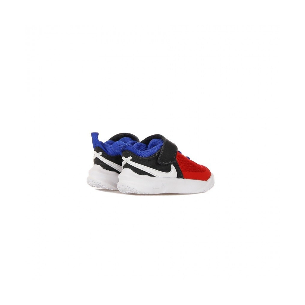 scarpa bassa bambino team hustle d 10 td OFF NOIR/WHITE/UNIVERSITY RED/GAME ROYAL