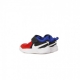 scarpa bassa bambino team hustle d 10 td OFF NOIR/WHITE/UNIVERSITY RED/GAME ROYAL