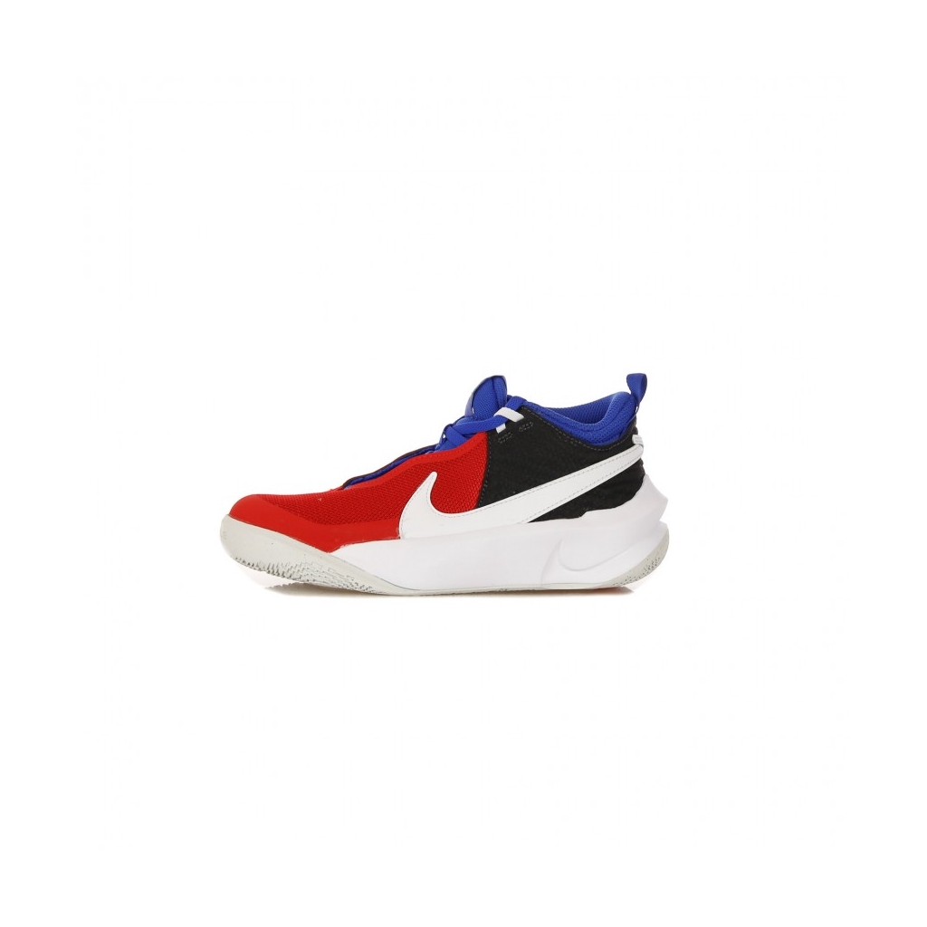 scarpa bassa ragazzo team hustle d 10 gs OFF NOIR/WHITE/UNIVERSITY RED/GAME ROYAL