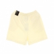 pantalone corto tuta donna w sportswear short earth day french terry COCONUT MILK/WHEAT