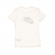 maglietta donna w sportswear tee essential icon future WHITE/BLACK