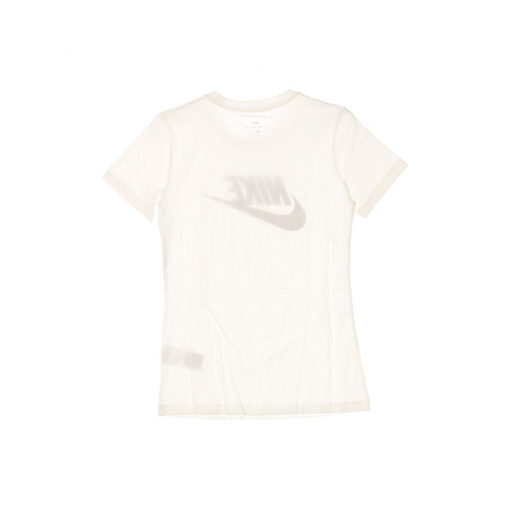 maglietta donna w sportswear tee essential icon future WHITE/BLACK