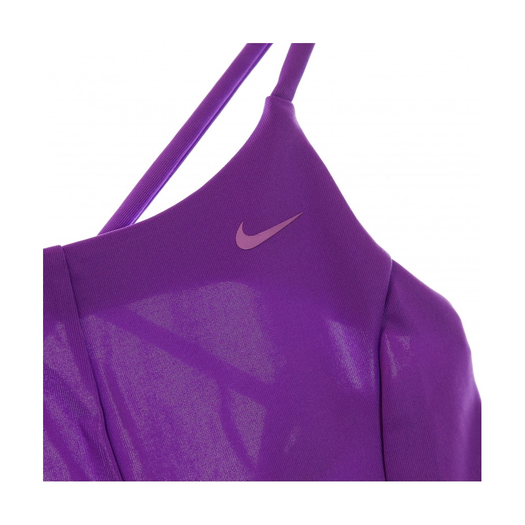 vestito donna w sportswear icon clash dress poly knit WILD BERRY/PURPLE STARDUST