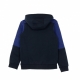 felpa cappuccio ragazzo air hoodie MIDNIGHT NAVY/BLACK/WHITE