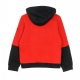 felpa cappuccio ragazzo air hoodie UNIVERSITY RED/BLACK/BLACK