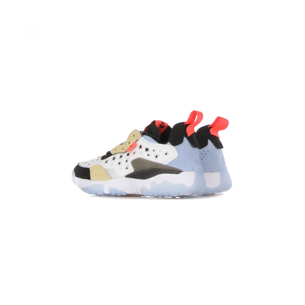 scarpa bassa donna wmns jordan delta 2 WHITE/FLASH CRIMSON/METALLIC SILVER