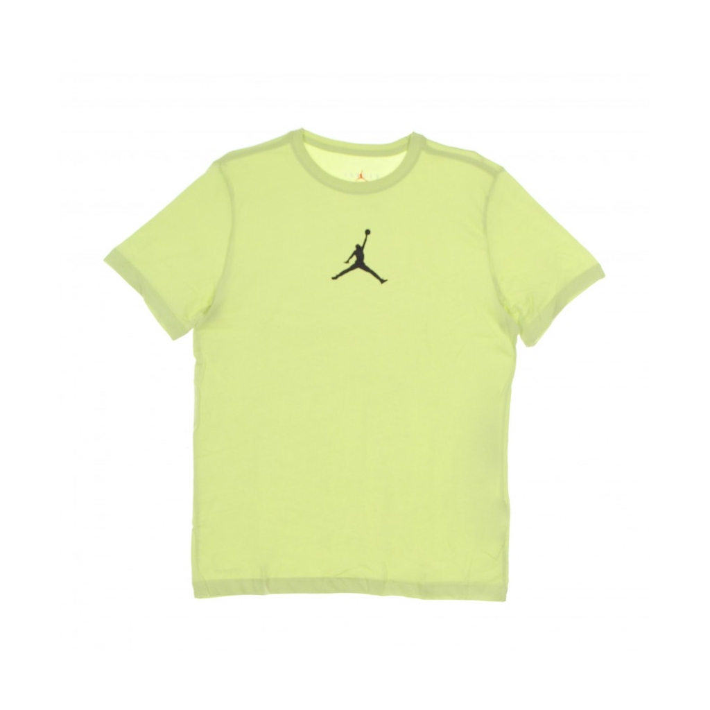 maglietta uomo m jumpman dry fit ss crew LIMELIGHT/BLACK