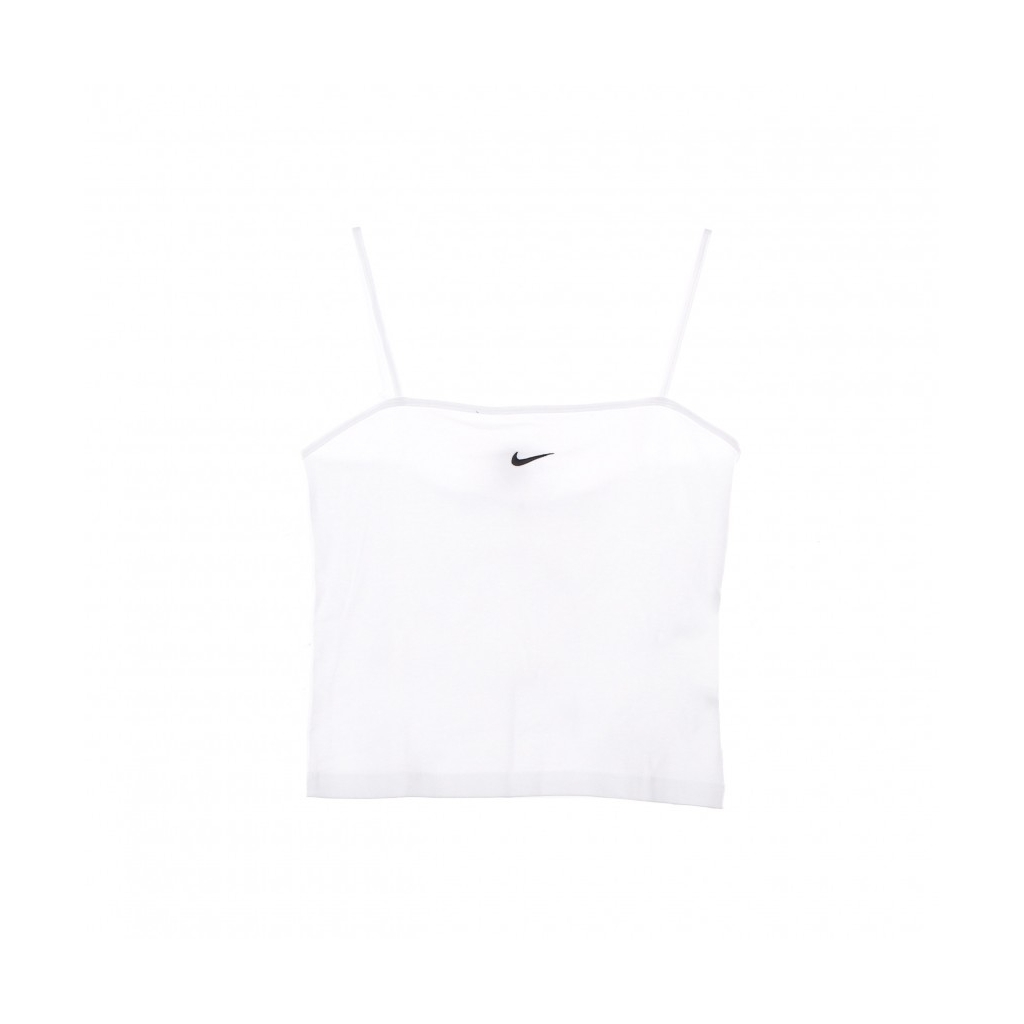 top donna w sportswear essential tops tank cami WHITE/BLACK