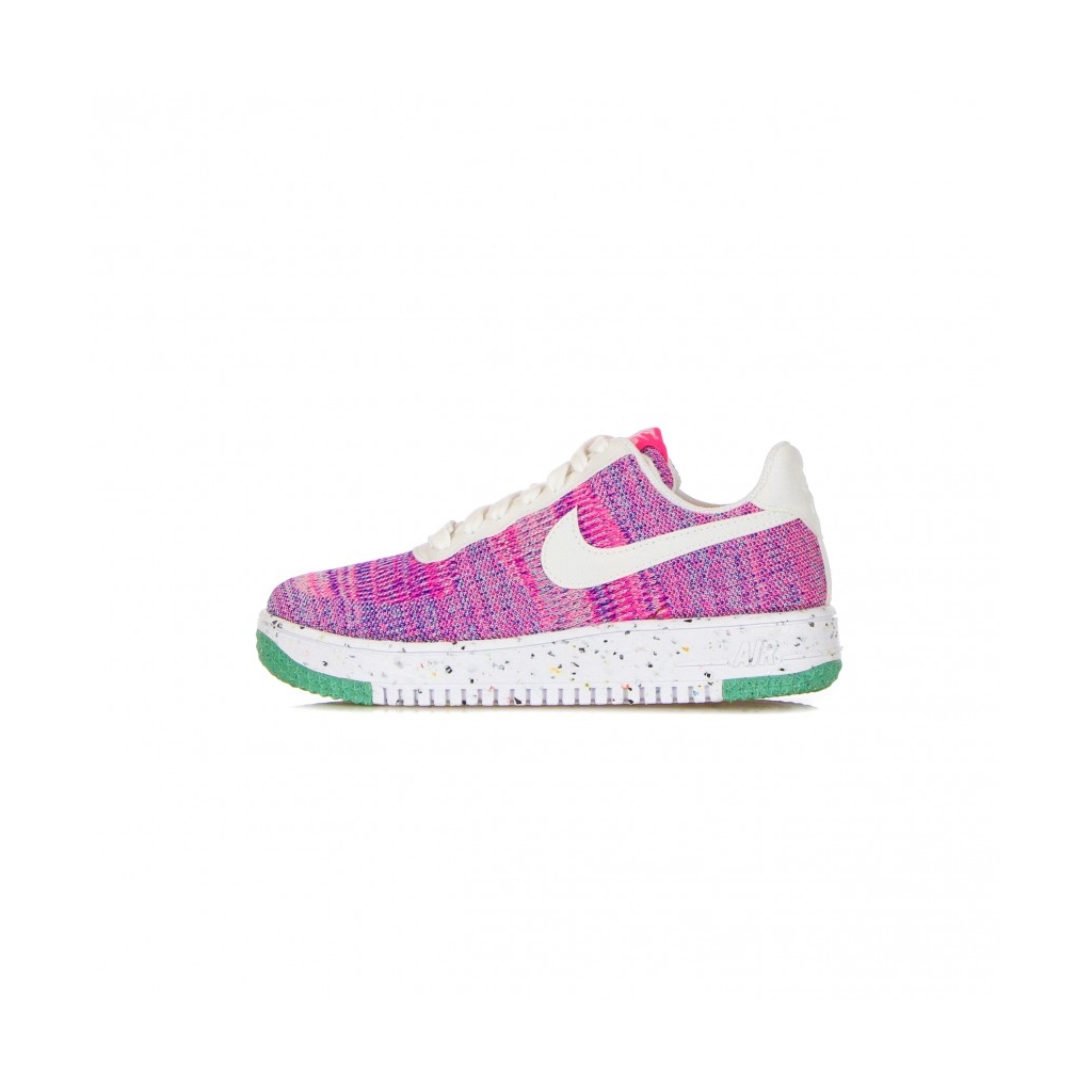 scarpa bassa donna w air force 1 crater flyknit FUCHSIA GLOW/WHITE/PINK BLAST/GREEN GLOW