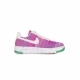 scarpa bassa donna w air force 1 crater flyknit FUCHSIA GLOW/WHITE/PINK BLAST/GREEN GLOW