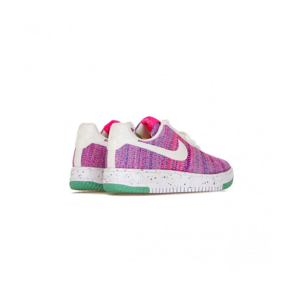 scarpa bassa donna w air force 1 crater flyknit FUCHSIA GLOW/WHITE/PINK BLAST/GREEN GLOW