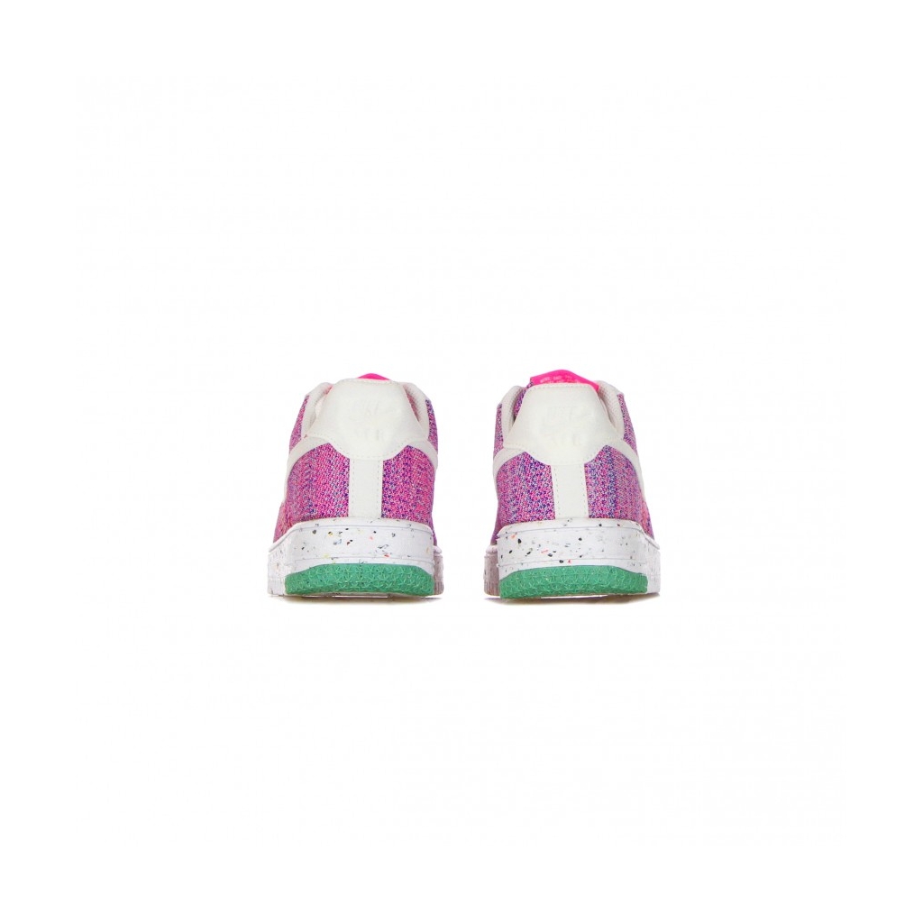 scarpa bassa donna w air force 1 crater flyknit FUCHSIA GLOW/WHITE/PINK BLAST/GREEN GLOW