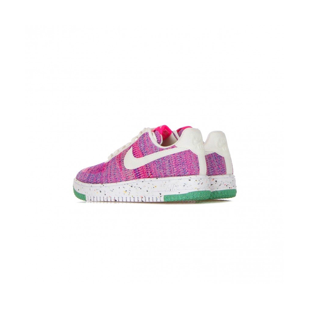 scarpa bassa donna w air force 1 crater flyknit FUCHSIA GLOW/WHITE/PINK BLAST/GREEN GLOW