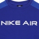 felpa girocollo ragazzo air crew GAME ROYAL/SIGNAL BLUE/WHITE