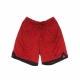 pantaloncino tipo basket uomo dry fit air knit short GYM RED/BLACK/BLACK