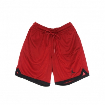 pantaloncino tipo basket uomo dry fit air knit short GYM RED/BLACK/BLACK