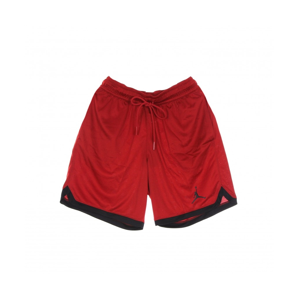 pantaloncino tipo basket uomo dry fit air knit short GYM RED/BLACK/BLACK