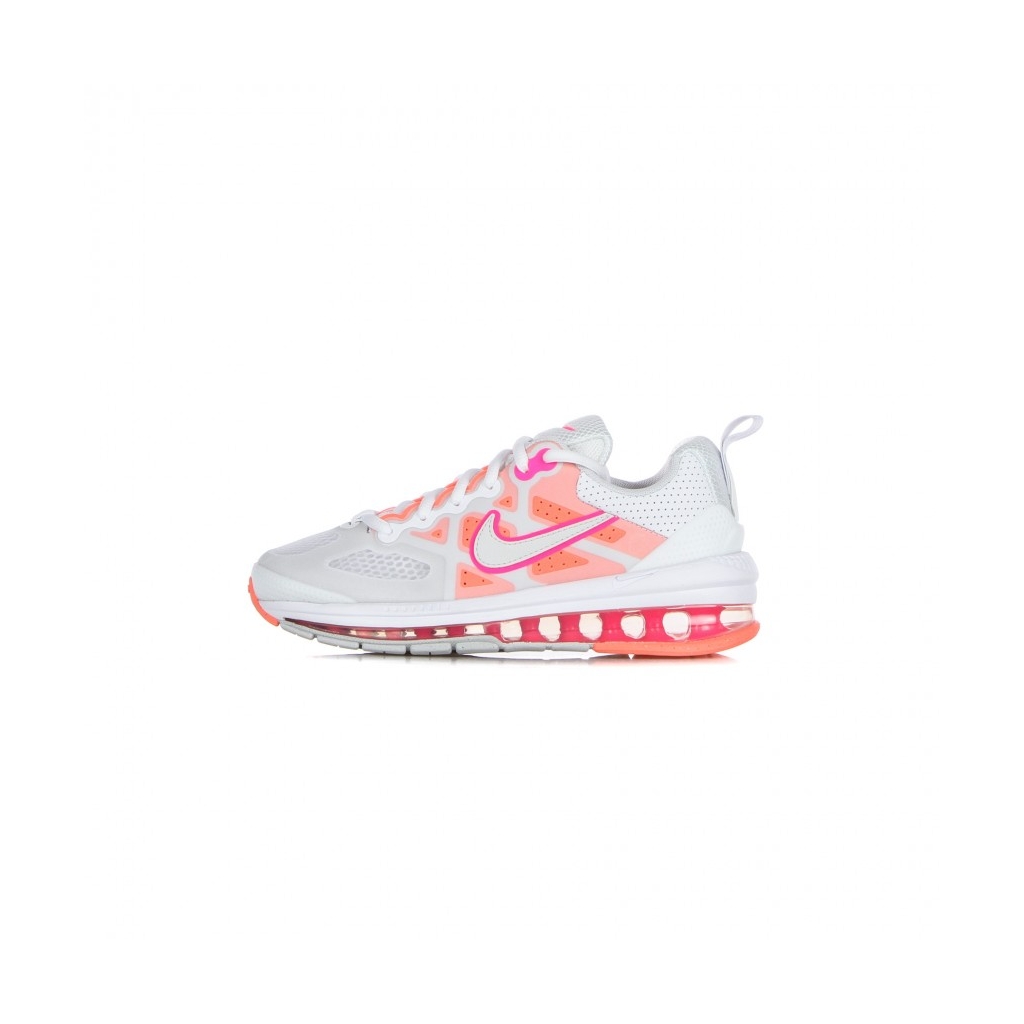 scarpa bassa donna w air max genome WHITE/PLATINUM TINT/BRIGHT MANGO