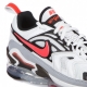 scarpa bassa uomo air vapormax evo SUMMIT WHITE/BRIGHT CRIMSON/BLACK