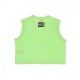 top donna sportswear wash tank top GHOST GREEN/BLACK