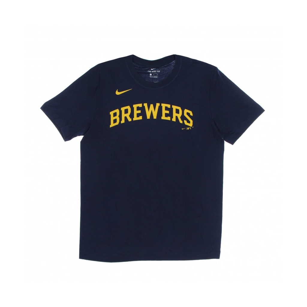 maglietta uomo mlb wordmark tee milbre MIDNIGHT NAVY